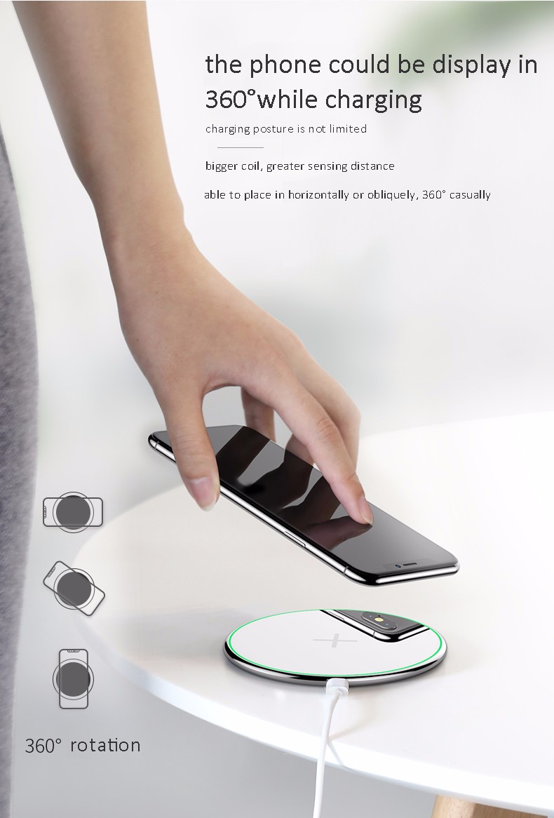 009 DESK FAST WIRELESS CHARGER