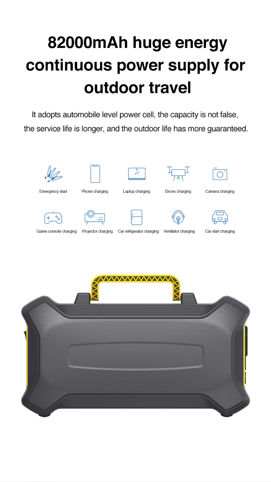 VPX CN301 · 82000mah portable energy storage power station