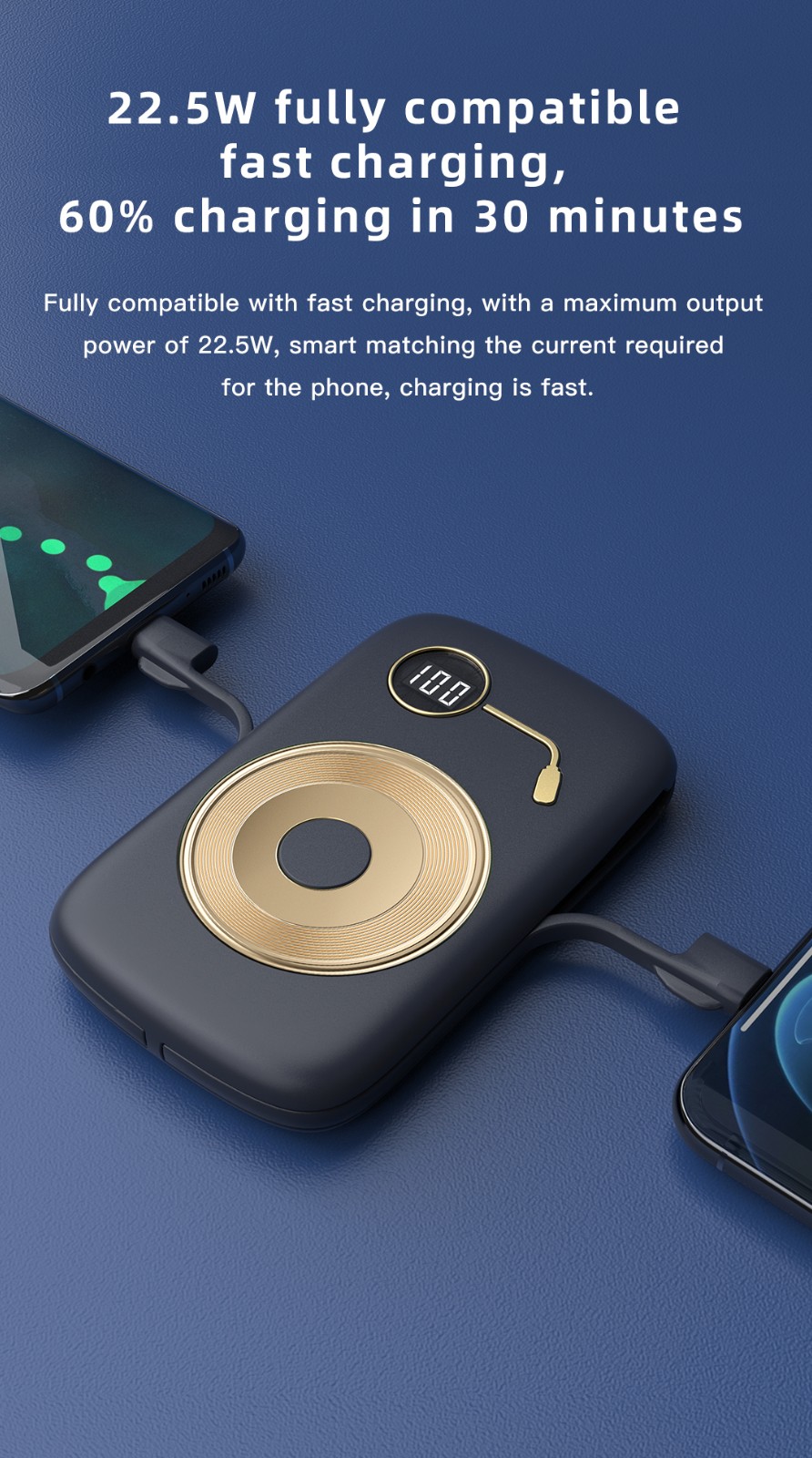 VPX HW32 · Magnetic Wireless  Charging Power Bank