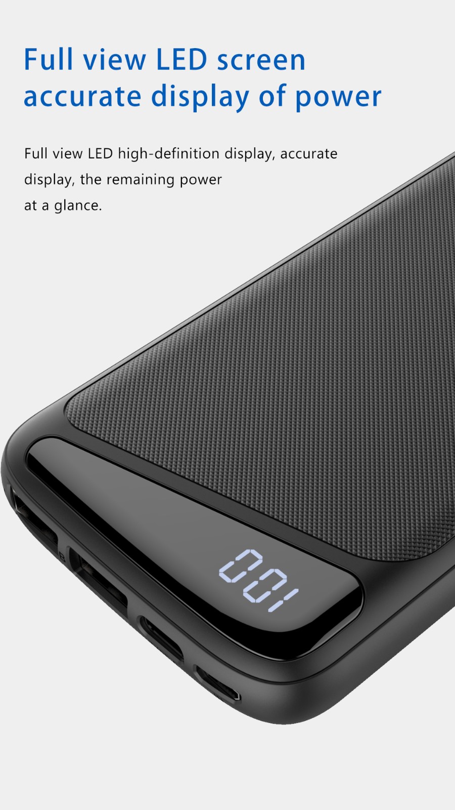 VPX HB110D · 22.5W FAST CHARGING POWER BANK